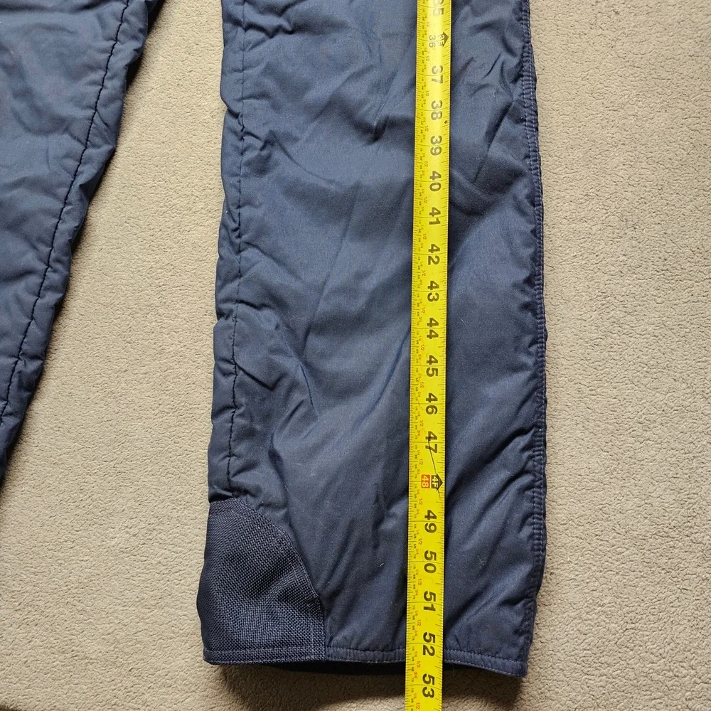 Vintage The North Face Ski Bib Overalls Mens Medium Navy Blue Made in USA Retro